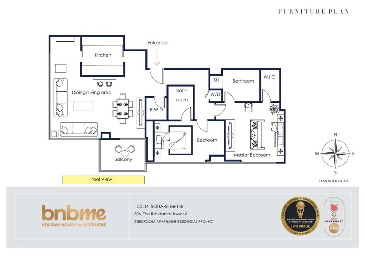 Bnbmehomes - The Residences Dubai Buitenkant foto